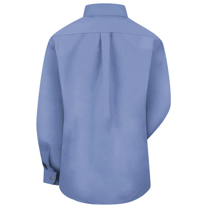 Red Kap®  Women's Long Sleeve Poplin Box Pleated Back Dress Shirt - SP91