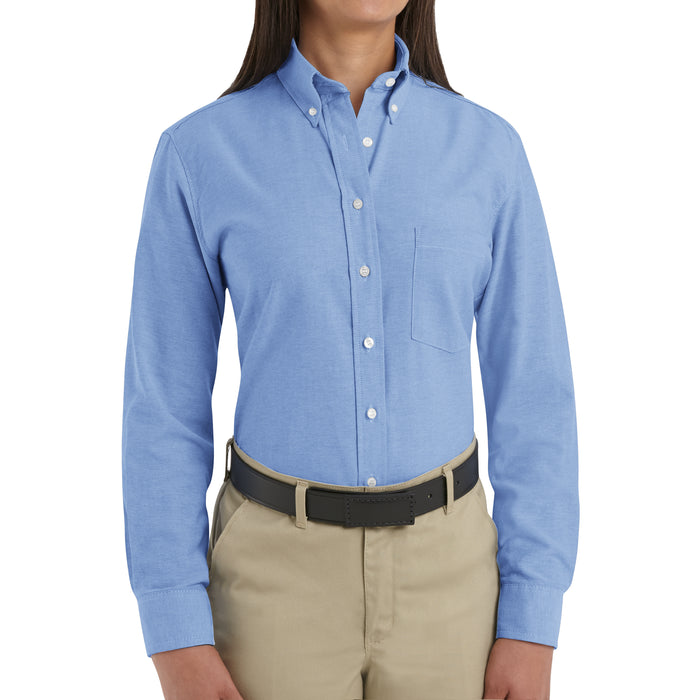 Red Kap® Women's Long Sleeve Executive Oxford Dress Pocket Shirt - SR71