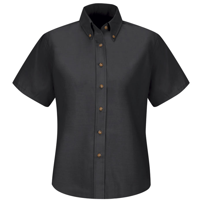 Red Kap® Women's Short Sleeve Button Down Poplin Dress Shirt - SP81