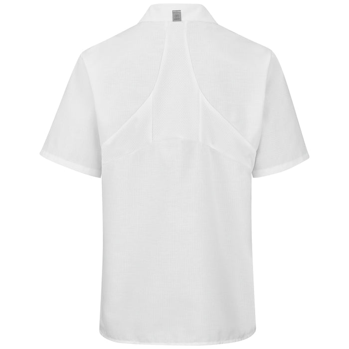 Red Kap® Women's Short Sleeve Cook Shirt with OilBlok + MIMIX® Stretch Panel - 501X