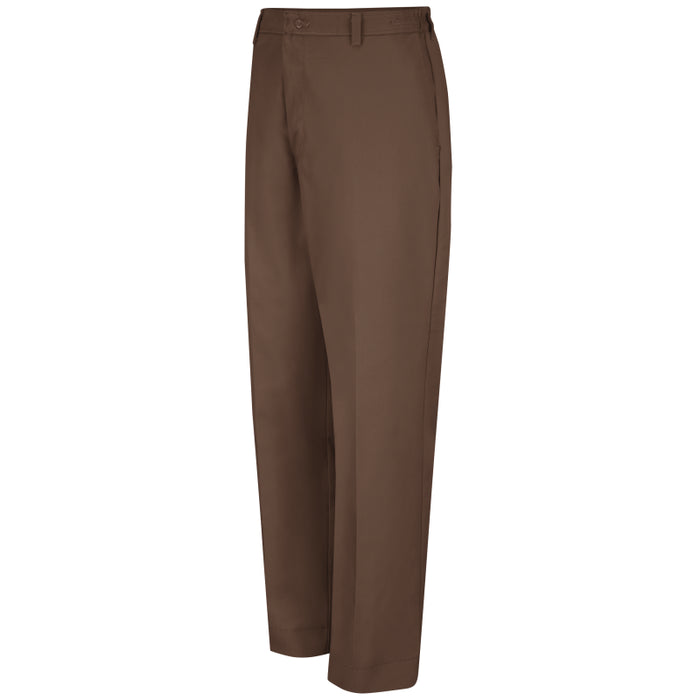 Red Kap® Men's Elastic Insert Industrial Work Pant - Brown - PT60