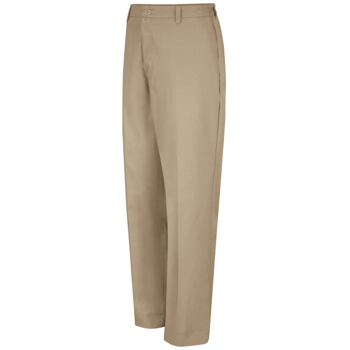 Red Kap® Men's Elastic Insert Industrial Work Pant - Khaki - PT60