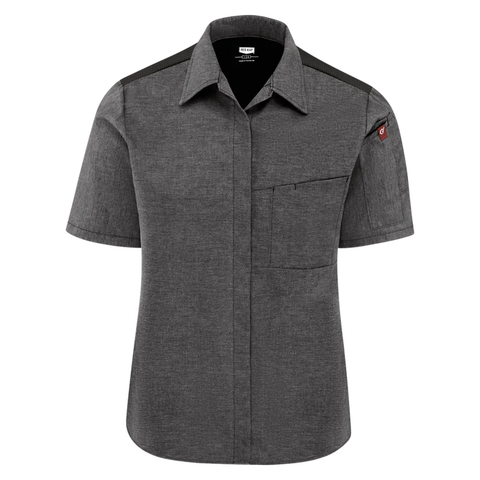Red Kap® Women's Airflow Cook Shirt with OilBlok and Mesh Back - 501W