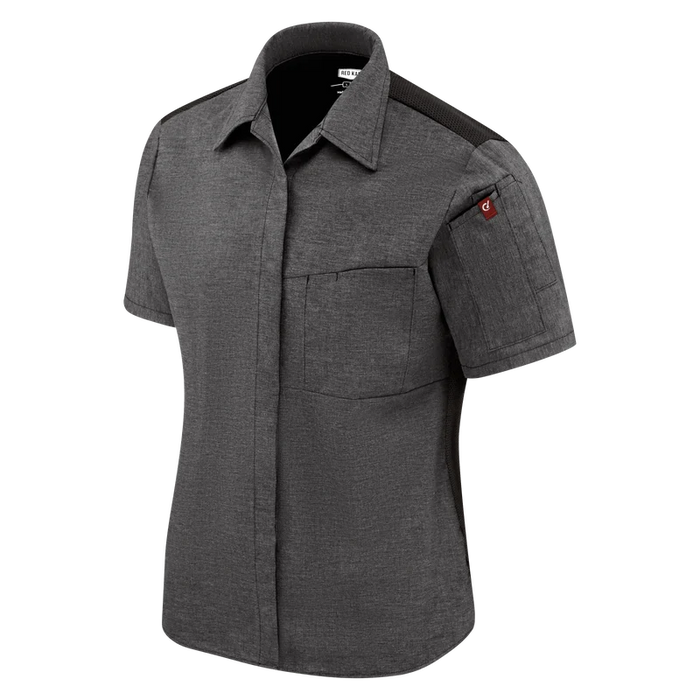 Red Kap® Women's Airflow Cook Shirt with OilBlok and Mesh Back - 501W