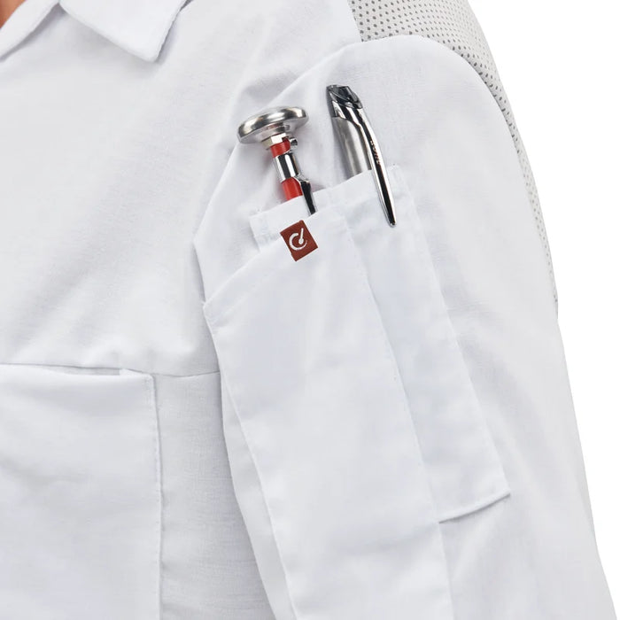 Red Kap® Women's Airflow Cook Shirt with OilBlok and Mesh Back - 501W