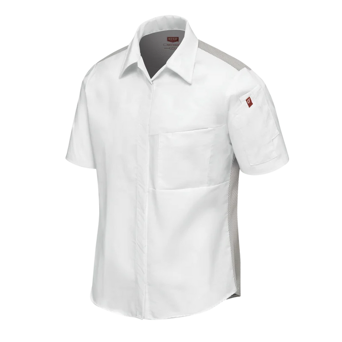 Red Kap® Women's Airflow Cook Shirt with OilBlok and Mesh Back - 501W