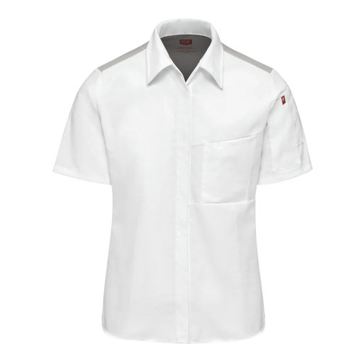 Red Kap® Women's Airflow Cook Shirt with OilBlok and Mesh Back - 501W