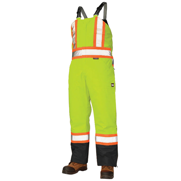 Tough Duck® Hi Vis Insulated Poly Oxford Safety Overall - X-Back - S798