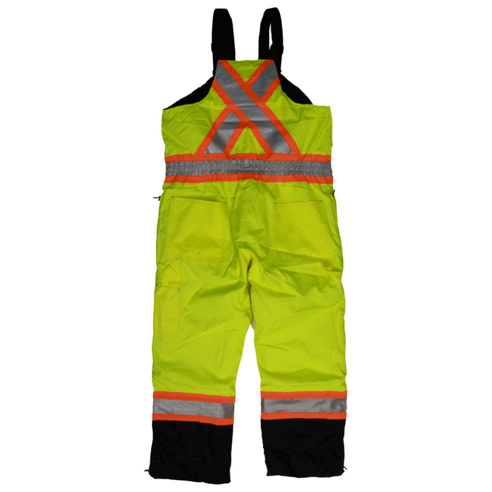Tough Duck® Hi Vis Insulated Ripstop Safety Overall - X-Back - S876