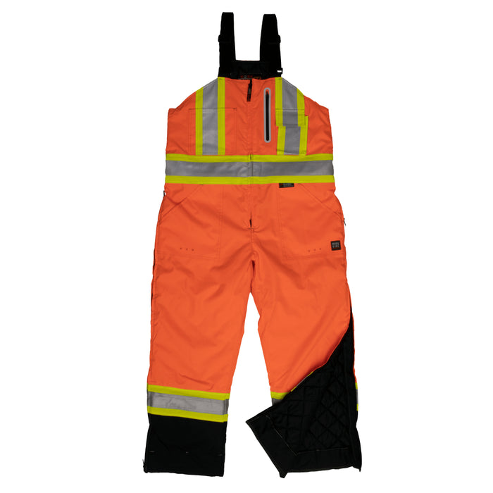 Tough Duck® Hi Vis Insulated Ripstop Safety Overall - X-Back - S876