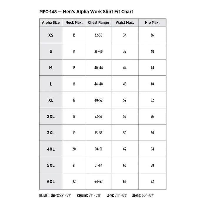 Red Kap® Men's Long Sleeve Two-Tone Crew Shirt - SY10