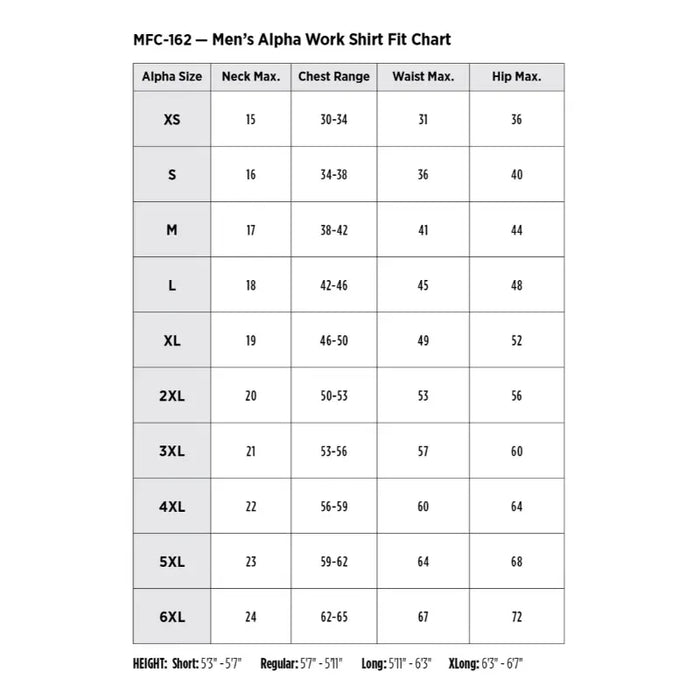 Red Kap® Men's Short Sleeve Pro Airflow Work Shirt - SP4A