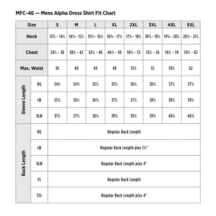 Red Kap® Men's Long Sleeve Button Down Work Shirt - SP14-MICRO-CHECK