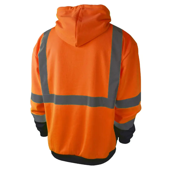 Radians High Visibility Hooded Sweatshirt - ANSI Class 3 Type R - SJ01B-3