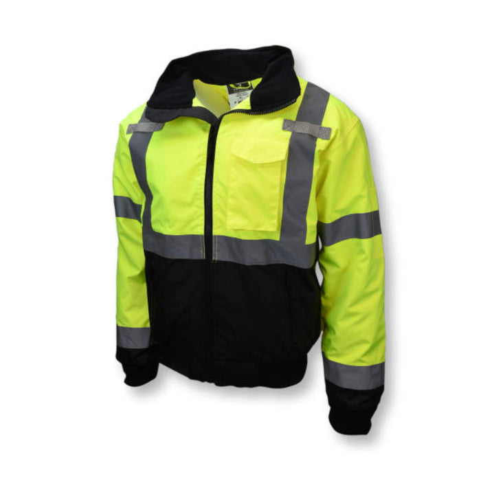 Radians High Visibility Bomber Safety Jacket - ANSI Class 3 Type R - SJ110B