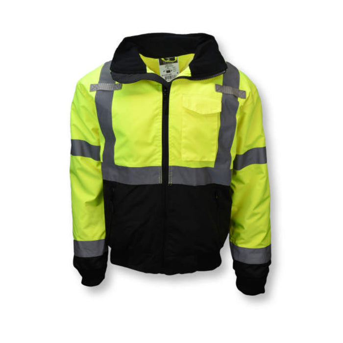 Radians High Visibility Bomber Safety Jacket - ANSI Class 3 Type R - SJ110B