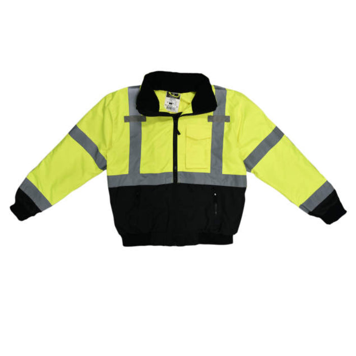 Radians High Visibility Bomber Safety Jacket - ANSI Class 3 Type R - SJ110B