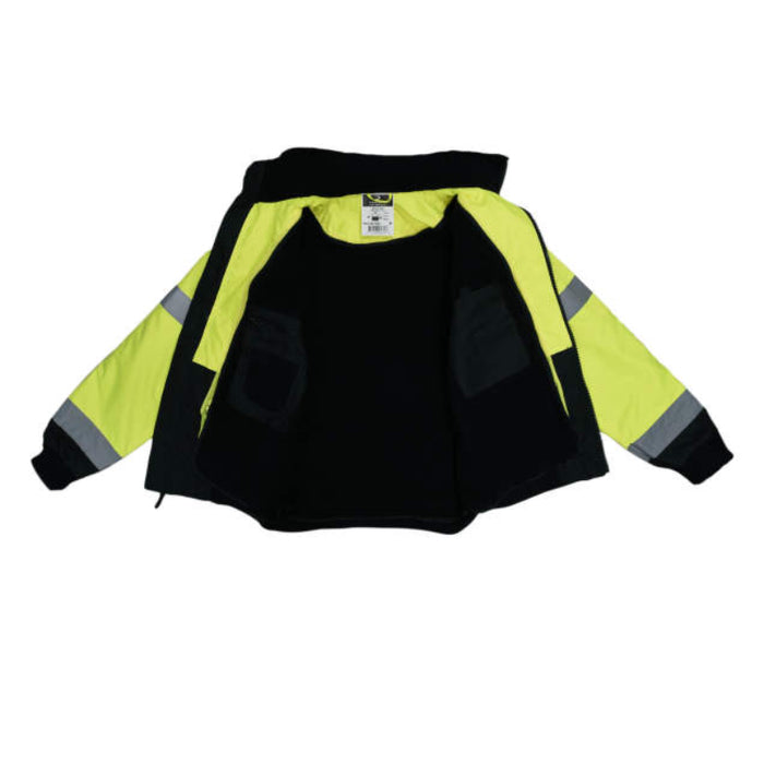 Radians High Visibility Bomber Safety Jacket - ANSI Class 3 Type R - SJ110B