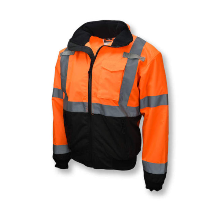Radians High Visibility Bomber Safety Jacket - ANSI Class 3 Type R - SJ110B