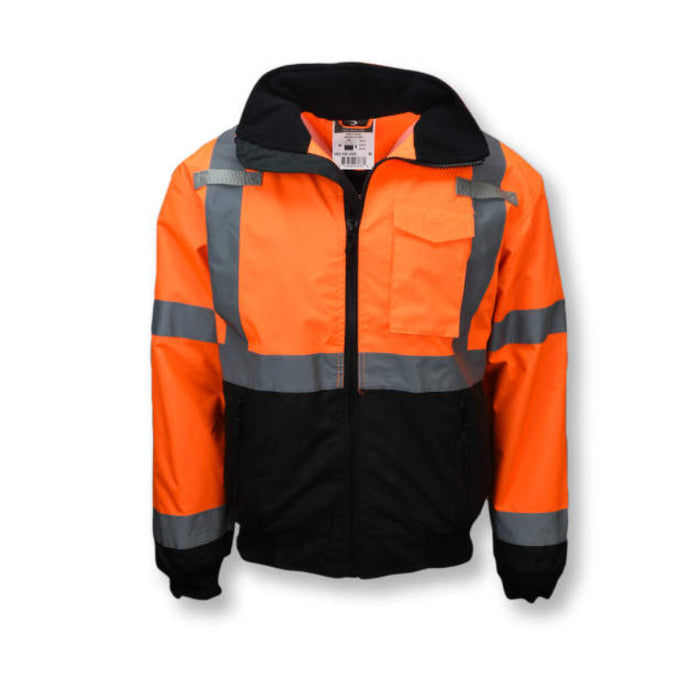 Radians High Visibility Bomber Safety Jacket - ANSI Class 3 Type R - SJ110B