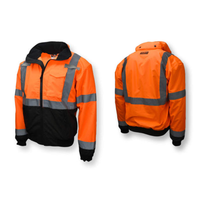 Radians High Visibility Bomber Safety Jacket - ANSI Class 3 Type R - SJ110B