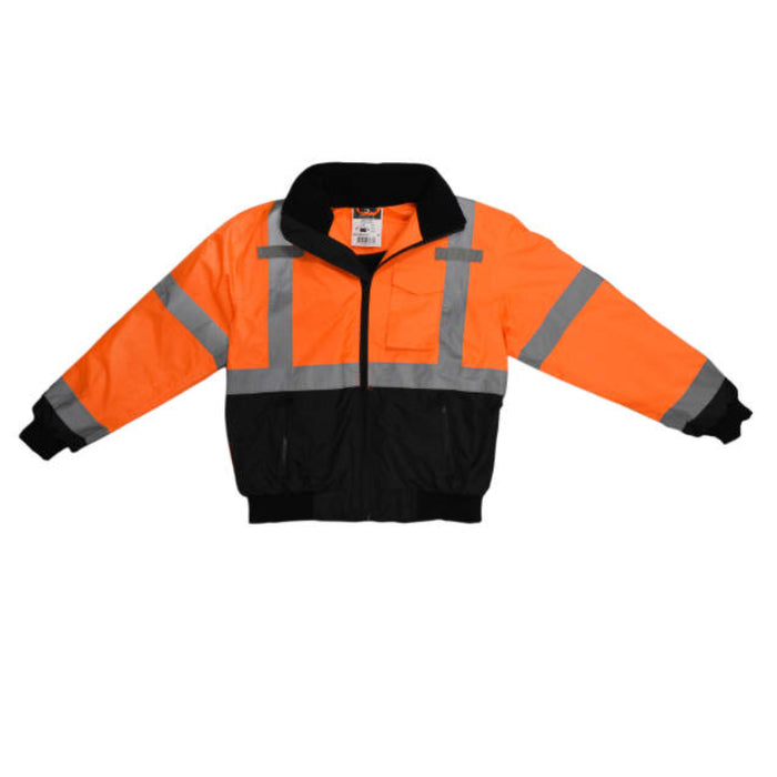 Radians High Visibility Bomber Safety Jacket - ANSI Class 3 Type R - SJ110B