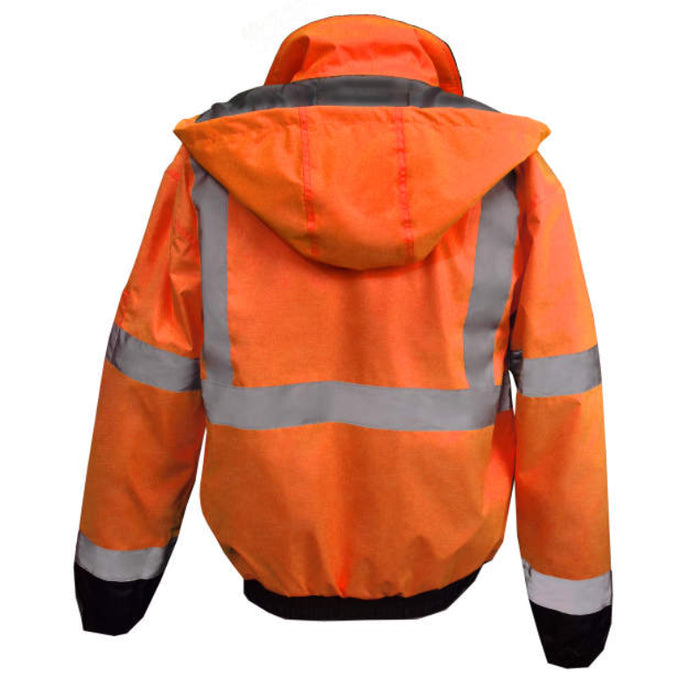 Radians High Visibility Weatherproof Bomber Jacket - ANSI Class 3 Type R - SJ11QB