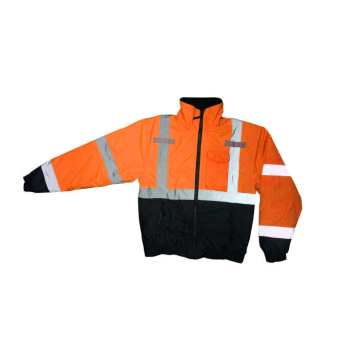 Radians High Visibility Weatherproof Bomber Jacket - ANSI Class 3 Type R - SJ11QB