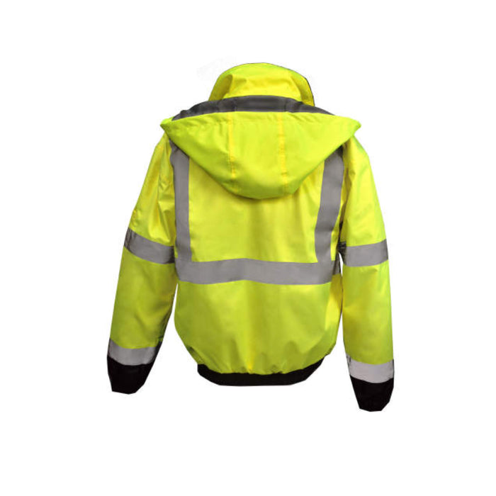 Radians High Visibility Weatherproof Bomber Jacket - ANSI Class 3 Type R - SJ11QB