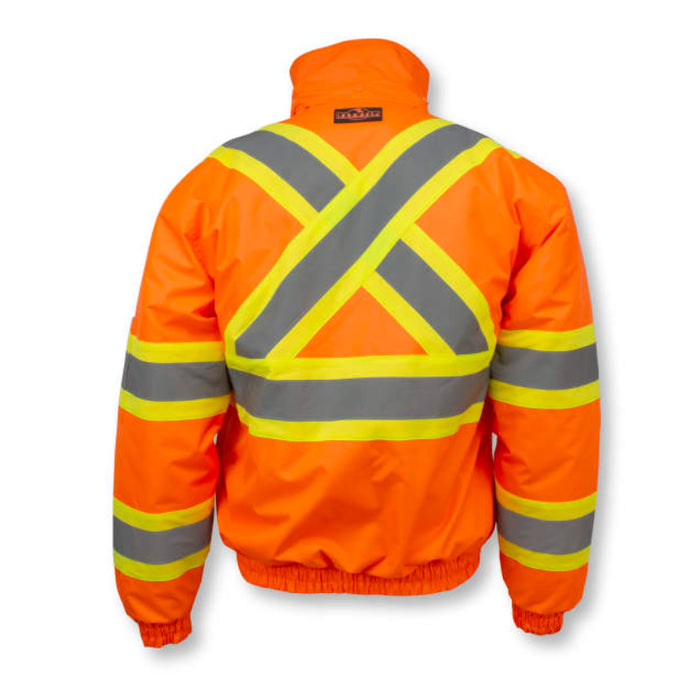 Radians High Visibility Quilted Bomber Jacket - ANSI Class 3 Type R - SJ11QX