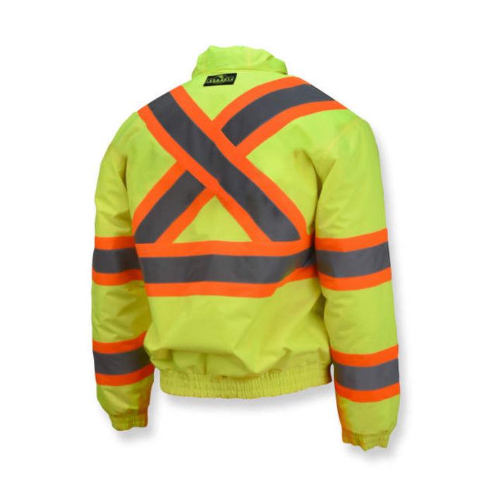 Radians High Visibility Quilted Bomber Jacket - ANSI Class 3 Type R - SJ11QX