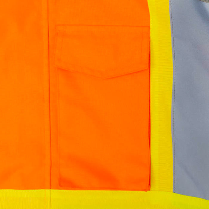 Radians High Visibility Quilted Bomber Jacket - ANSI Class 3 Type R - SJ11QX