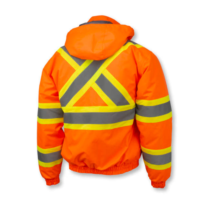 Radians High Visibility Quilted Bomber Jacket - ANSI Class 3 Type R - SJ11QX