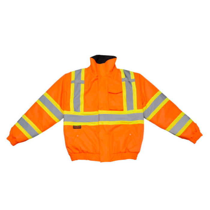 Radians High Visibility Quilted Bomber Jacket - ANSI Class 3 Type R - SJ11QX