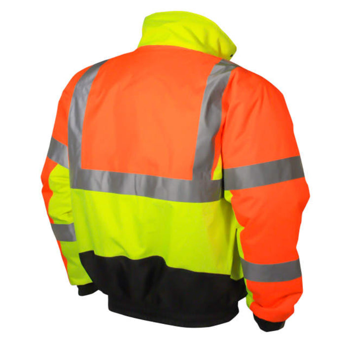 Radians Weatherproof Multi-Color Bomber Jacket - ANSI Class 3 - SJ12