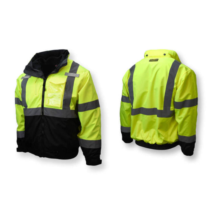 Radians High Visibility Three-in-One Bomber Jacket - ANSI Class 3 Type R - SJ210B