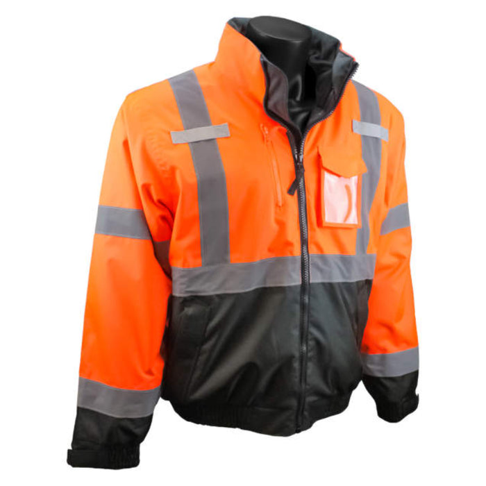 Radians High Visibility Three-in-One Bomber Jacket - ANSI Class 3 Type R - SJ210B