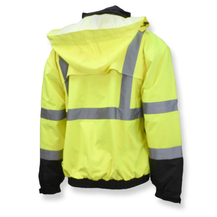Radians Hi Vis Durable Ripstop Bomber Jacket - ANSI Class 3 Type R - SJ320