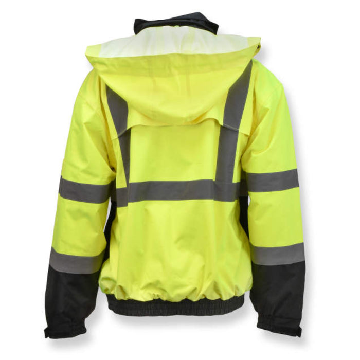 Radians Hi Vis Durable Ripstop Bomber Jacket - ANSI Class 3 Type R - SJ320