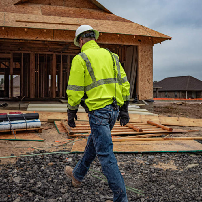 Radians Hi Vis Softshell Ripstop Jacket - ANSI Class 3 - Type R - SJ322B