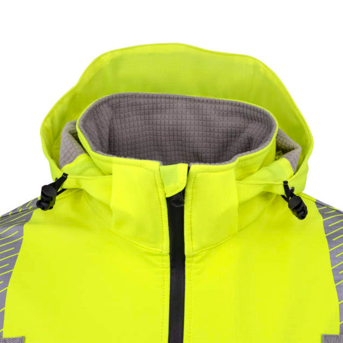 Radians Hi Vis Softshell Ripstop Jacket - ANSI Class 3 - Type R - SJ322B