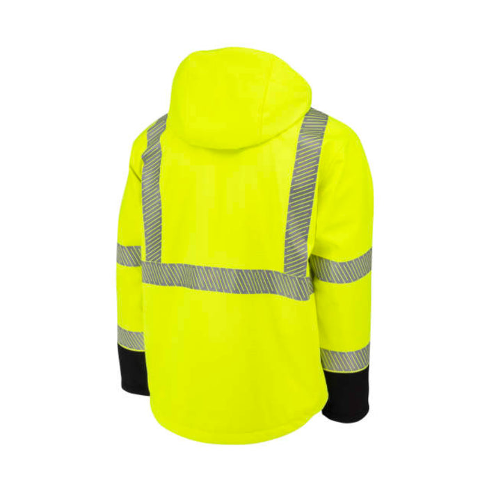 Radians Hi Vis Softshell Ripstop Jacket - ANSI Class 3 - Type R - SJ322B