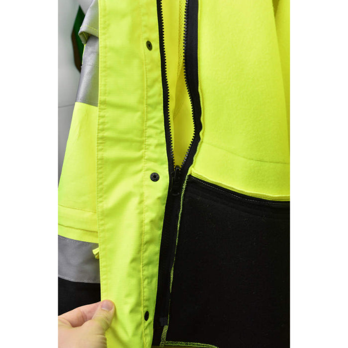 Radians High Visibility Sweatshirt with Removable Hood - ANSI Class 3 Type R - SJ32-3