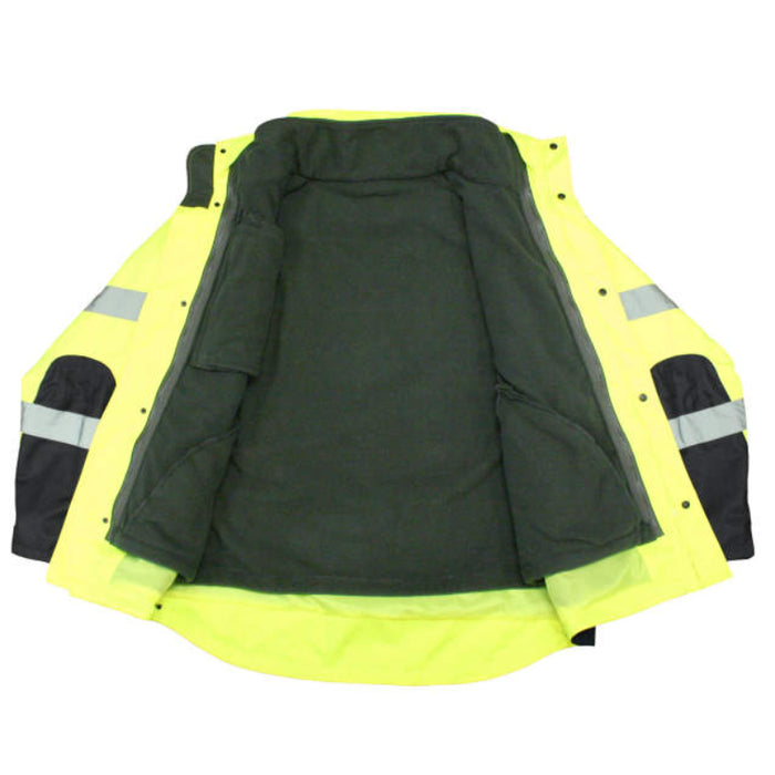 Radians Hi Vis Three-in-One Weatherproof Parka - ANSI Class 3 - Type R - SJ410B