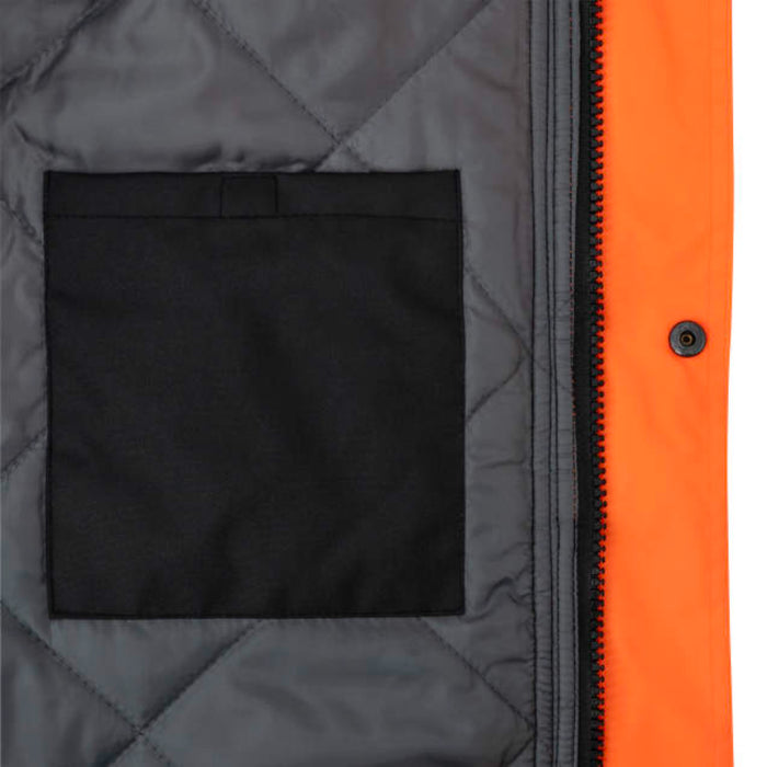 Radians High Visibility Quilted Parka - ANSI Class 3 - Type R - SJ411QB-3