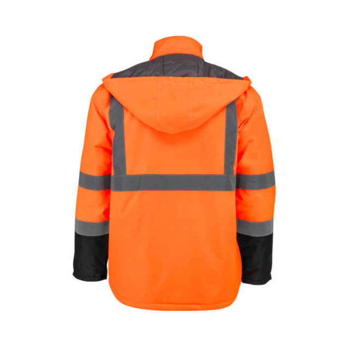Radians High Visibility Quilted Parka - ANSI Class 3 - Type R - SJ411QB-3