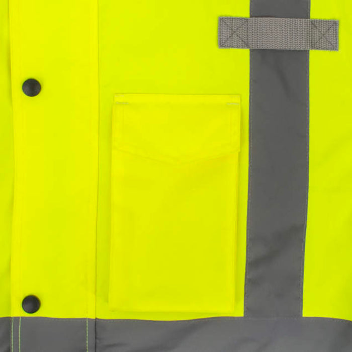 Radians High Visibility Quilted Parka - ANSI Class 3 - Type R - SJ411QB-3
