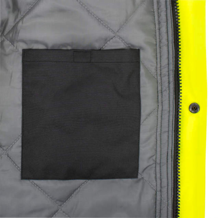 Radians High Visibility Quilted Parka - ANSI Class 3 - Type R - SJ411QB-3