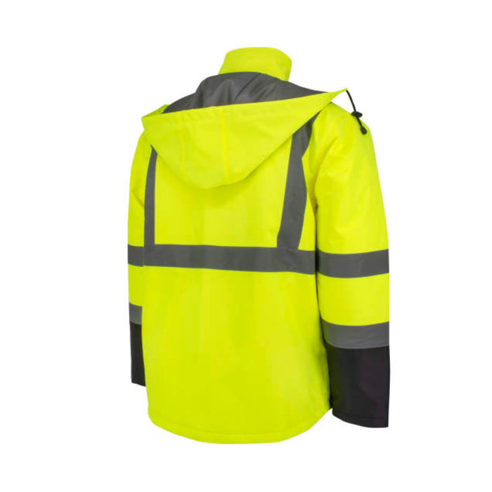 Radians High Visibility Quilted Parka - ANSI Class 3 - Type R - SJ411QB-3