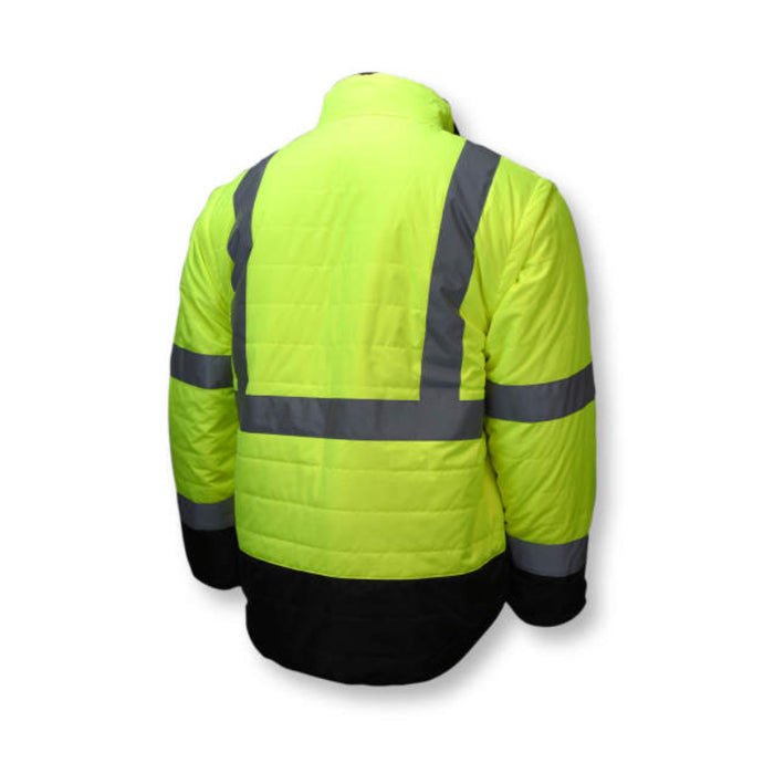 Radians High Visibility Quilted Reversible Jacket - ANSI Class 3 - Type R - SJ510
